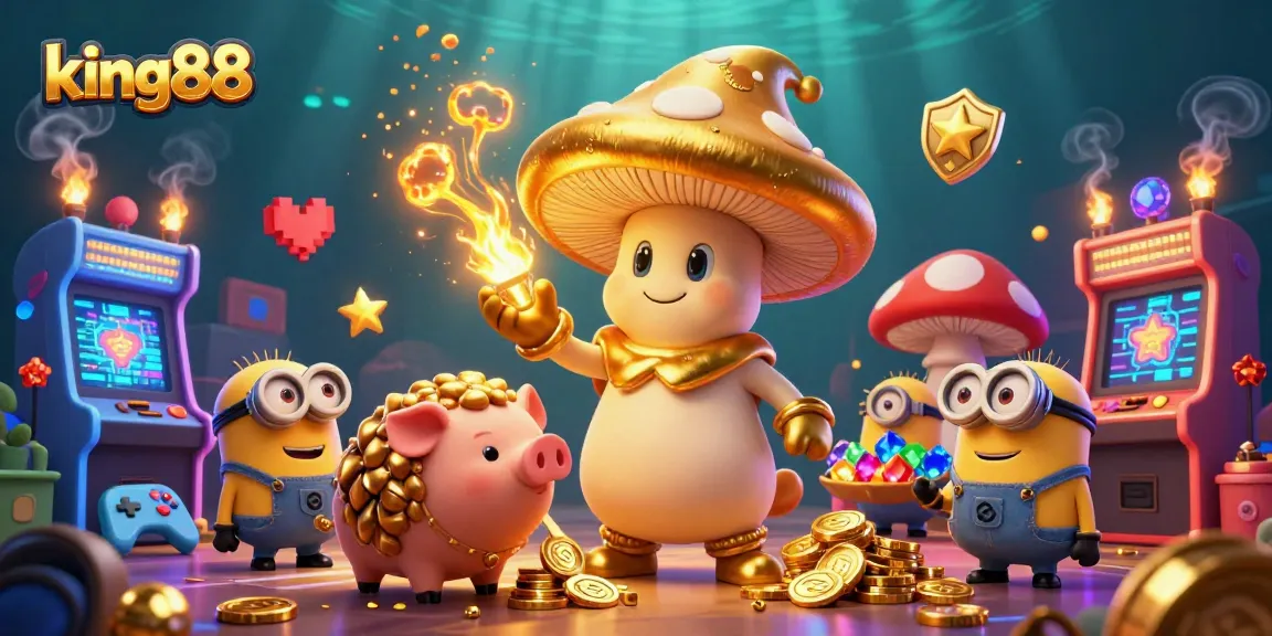 Experience thrilling gaming adventures at king88 with vibrant characters and magical treasures.