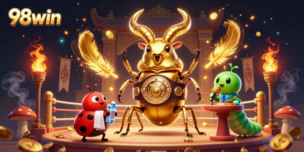 Experience thrilling action at 98win with this dynamic 3D digital casino illustration