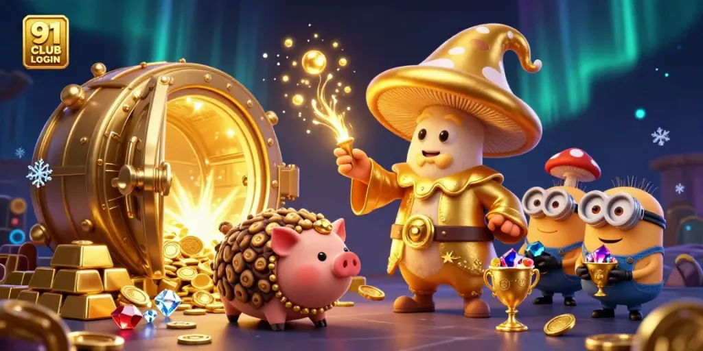 Engage in thrilling gaming adventures with 91 CLUB LOGIN as enchanting characters uncover treasures.
