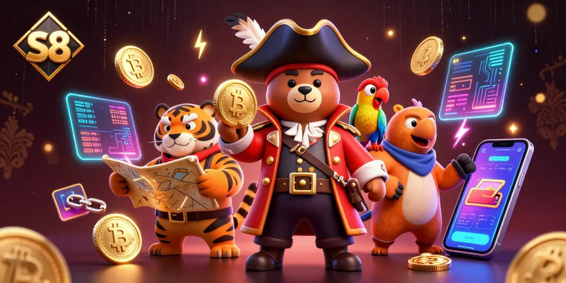 Experience thrilling winnings at S8 with pirate and treasure-themed 3D casino adventures.