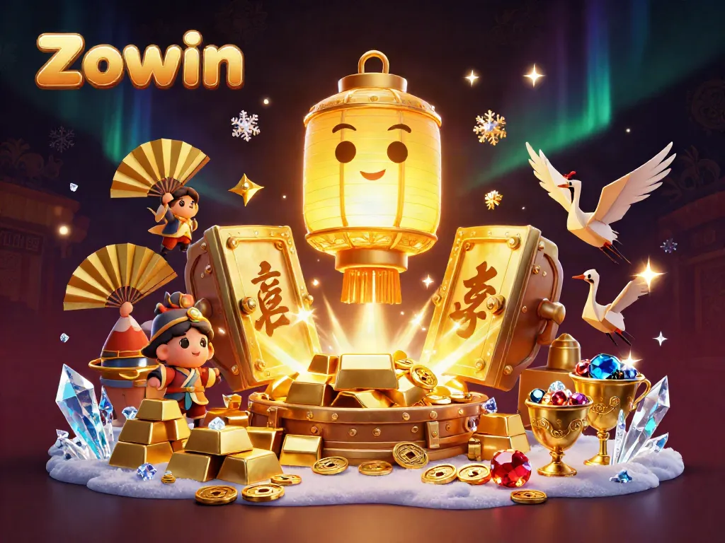 Experience the thrilling Zowin casino with vibrant characters and vibrant treasures.