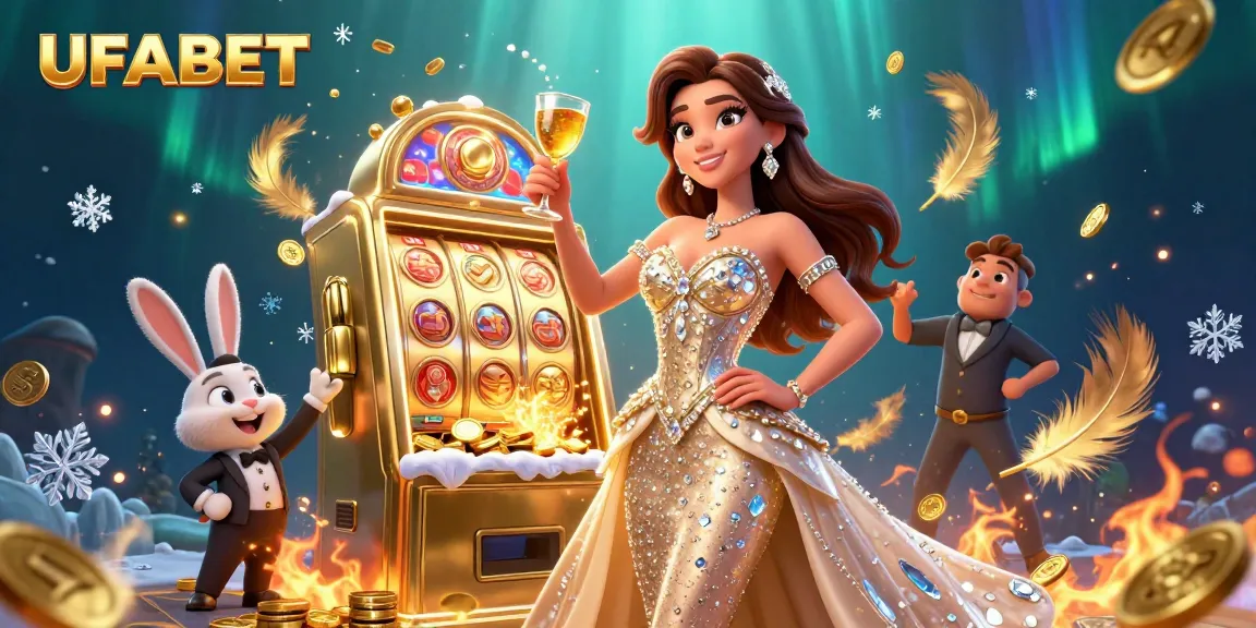 Spin and win at UFABET with stunning illustrations of casino excitement and lavish jackpots.