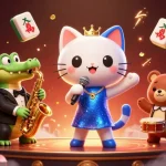 Experience vibrant casino excitement with bj388 featuring dynamic characters and festive elements.