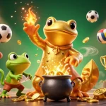 Experience thrilling sports action with sneakers UK in this vibrant 3D casino scene bursting with energy.
