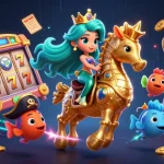 Join the thrilling action at val-drugeon with vibrant slots, a mermaid princess, and a giant seahorse.