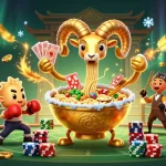 Engage with sunwin tải while enjoying the thrilling card games in a vibrant casino scene.