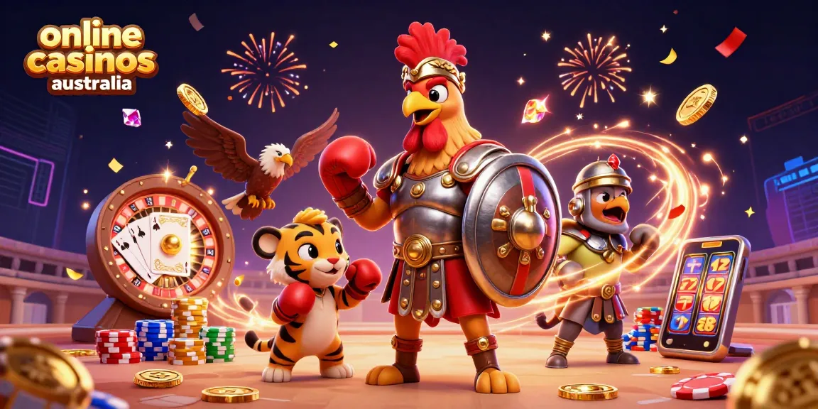 Engage with online casinos Australia featuring lively characters, exciting game elements, and stunning visuals.
