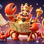 Experience the vibrant gaming world of uu88 com with a golden crab emperor and dynamic lottery elements.