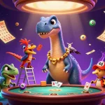 11WIN brings excitement to gamblers with a vibrant 3D casino illustration scene