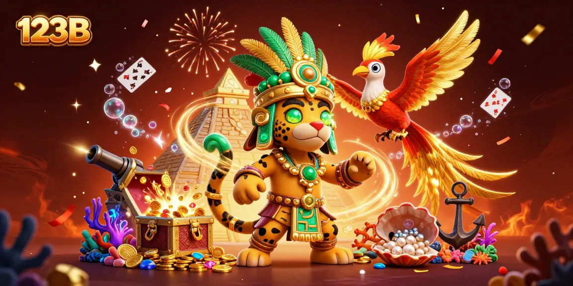 Play exciting casino games at 123B while experiencing vibrant graphics and thrilling action.