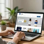 Buy Mephedrone online UK in a cozy home office setting, featuring high-quality products and secure payment options.